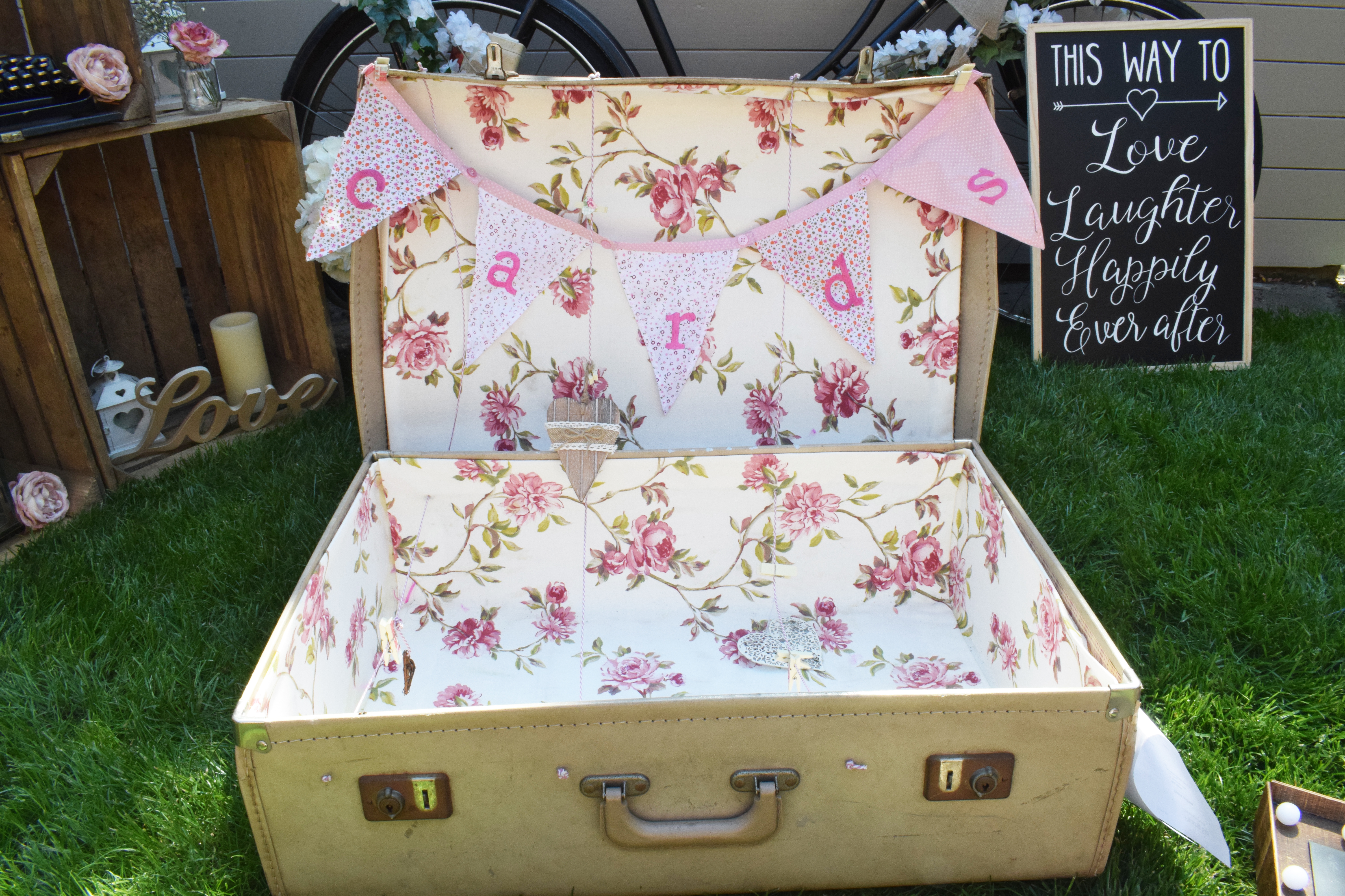 large suitcase cards