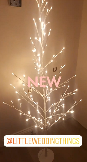 Lit up statement tree