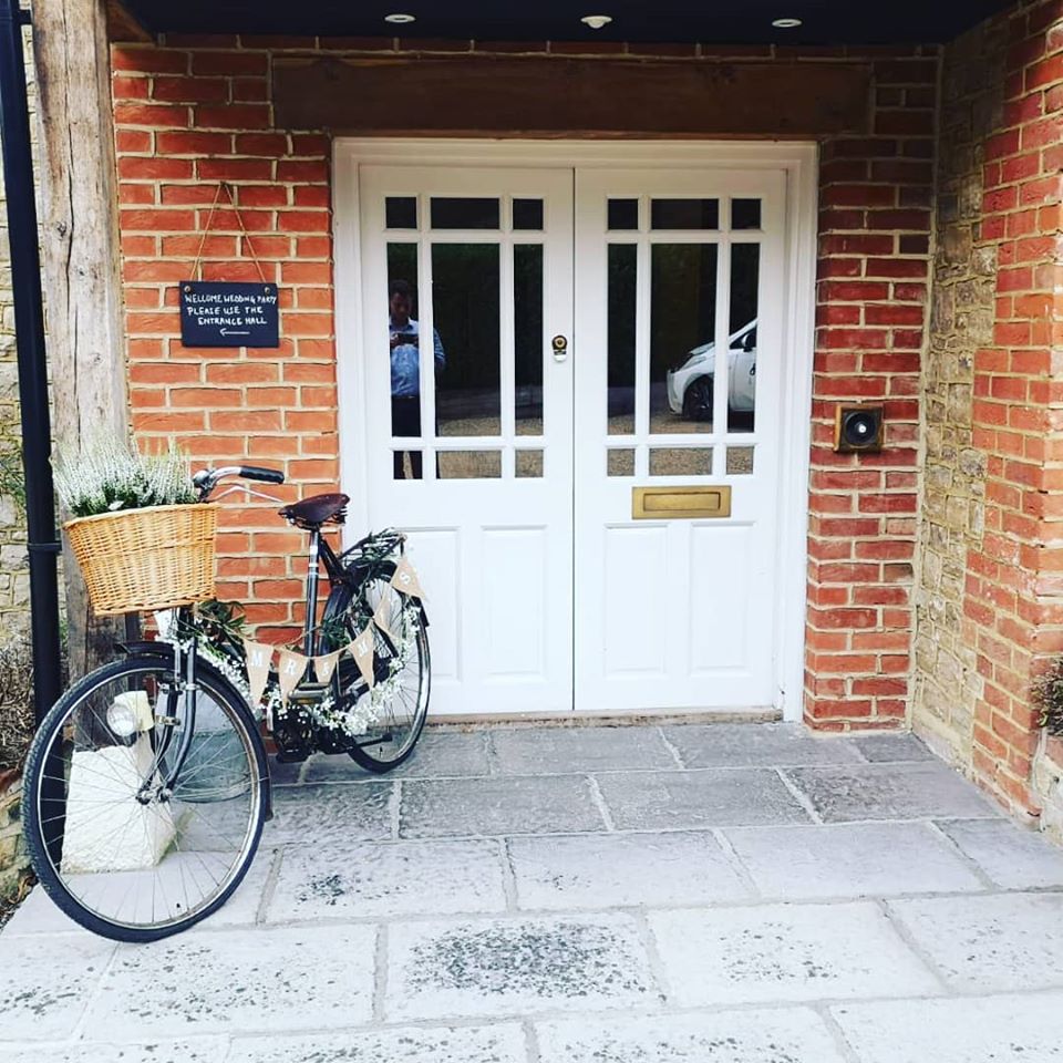 Vintage bike at millbridge court